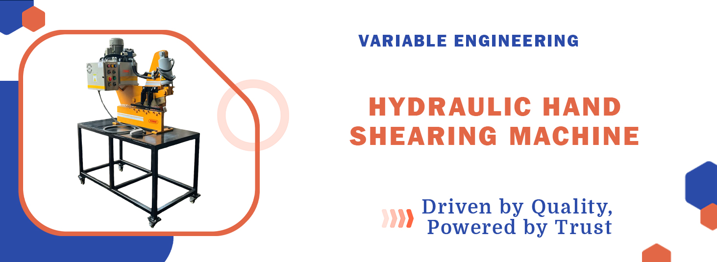 4 Hydraulic hand shearing machine